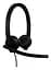 Гарнітура з вбудованим мікрофоном LOGITECH H570e Corded Stereo USB Headset (Teams version) - BLACK - EMEA28-935 - USB-A - мініатюра 2