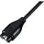 Зарядний пристрій DK CDK кабель (1m) USB для Garmin Forerunner 55 2 шт. (014446) (black) - мініатюра 3