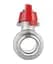 Кран кульовий Thermo Alliance Forte 3/4" ВЗ прямий, PN40, метелик SF607W20 - мініатюра 3