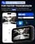 Двухканальная камера IIWEY 4K Dash Cam спереди сзади, 3-дюймовый IPS-экран, 5G Wi-Fi 64GB SD-карта в комплекте, 4K 2160P - миниатюра 3