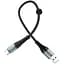 Кабель Hoco X38 Cool Charging data cable for Type-C L-0.25 м Чорний - мініатюра 1