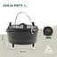 Казан з кришкою Groenberg Askja Pot 25 cm / 4 L Black (266016) - мініатюра 8
