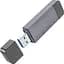 Картридер Hoco HB45 Spirit 2in1 Сard Reader USB-A/Type-C 3.0 metal gray - мініатюра 2