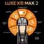 Под-система Vaporesso LUXE XR Max 2 80W Pod 3200mAh 5ml електронна сигарета Kit Imperial Red Leather (18825) - мініатюра 5