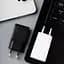 Зарядное устройство Proove Slender Type-C + USB 30 Вт, черное (WCSL30110001) - миниатюра 2