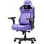 Крісло геймерське Anda Seat Kaiser 4 V2 Size XL до 180 кг ігрове Purple PVC (AD12YDDC-XLL-20-V-PV/C-03) - мініатюра 2