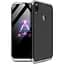 Чохол-накладка GKK 3 in 1 Hard PC Case HuAwei Y7 2019 Silver/Black - мініатюра 1
