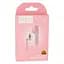 Проводные наушники Hoco M39 Rhyme with mic, 3.5mm, 1.2m, pink - миниатюра 3