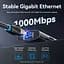 Док-станція USB3.2 Type-C - HDMI/USB3.0/USB2.0/RJ45/SD/TF/PD 100W Hub 8-in-1 Vention (TGUHB) - миниатюра 4