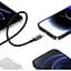 Кабель Usams US-SJ679 USB-C to Lightning 30W 3A 0.25m Tarnish (SJ679USB01) [153986] - мініатюра 5