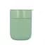 Кофейные чашки 295 мл с крышками OldBro Cute Travel Mugs с защитным силиконовым чехлом Olive - миниатюра 2