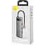 USB-хаб Baseus Metal Gleam Series 8-in-1 Multifunctional Type-C HUB Space Gray (CAHUB-CV0G) [77937] - мініатюра 5