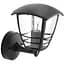 Вуличний настінний світильник Philips Creek wall lantern black 1x60W ІР44 без лампи чорний (915002789502) - мініатюра 1