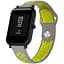Ремінець BeWatch sport-style для Xiaomi Amazfit BIP Сіро-Жовтий (1010146) - мініатюра 1