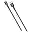 Кабель SkyDolphin S07T TPE High Elastic Line USB - USB Type-C (M/M), 1 м, Black (SDUSB-000596) - мініатюра 1
