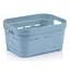 Кошик Idea Home Pyramid без кришки 3.8 л 24x17.5x12 см блакитний (00611 Blue) - мініатюра 1