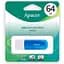 USB флеш накопичувач Apacer 64GB AH23A White USB 2.0 (AP64GAH23AW-1) - мініатюра 6