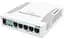 Комутатор Mikrotik RB260GS, 5-port Gigabit smart switch with SFP cage, SwOS, plastic case, PSU - мініатюра 3