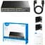 Коммутатор Cudy FS1026PS1, 24 порт10/100M PoE+ Switch with 2 Gigabit Port+ 1SFP 300W (FS1026PS1) - миниатюра 1