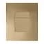 Панель змиву пластикова Koer KT-0607-12 157x198x3mm, кнопка квадратна матове золото KR5715, Золотий - мініатюра 3