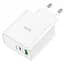 Сетевое зарядное устройство адаптер HOCO C113A Awesome 1USB/1Type-C, 65W, поддержка быстрой зарядки PD/QC/FCP/AFC - миниатюра 2