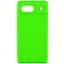 Чохол TPU GETMAN Liquid Silk Full Camera для Google Pixel 6 Салатовий / Neon Green - мініатюра 1