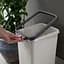 Ведро для мусора MBM My Home 12 л серое (BIN-02 12L GRAY) - миниатюра 13