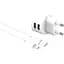 Сетевое зарядное устройство XO L62 2.4A/2USB White - миниатюра 2