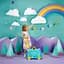 Дитяча валіза для подорожей Trunki Una the Unicorn (0287-GB01-UKV) - мініатюра 7