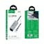 USB-хаб Hoco HB1D 4-in-1 converter(USB to USB2.0*3+RJ45) Gray - мініатюра 2