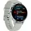 Смарт-годинник Garmin Venu 3S Silver S. Steel Bezel w. Sage Gray Case and S. Band (010-02785-01) - мініатюра 3