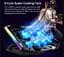 Охлаждающая подставка для ноутбука 15-17.3 дюйма Ice Coorel K9, подсветка RGB - миниатюра 7