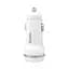 Автомобільний зарядний пристрій Hoco Z27 2 USB White + USB Cable Type-C - мініатюра 2