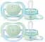 Пустушка Philips Avent Ultra Air Нічна, 0-6 міс, 2 шт. (SCF376/11) - мініатюра 1