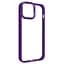 Чехол для Apple iPhone 14, UNIT2, фиолетовый, ударопрочный, прозрачный противоударный чехол-накладка из TPU и поликарбоната (PC), с защитными бортиками, защита всего корпуса от ударов и царапин, ArmorStandart (ARM69941) - миниатюра 1