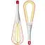 Венчик Joseph Joseph Twist Frusta Per Dolci In Silicone 2 в 1, 29.5 разноцветный (20073) - миниатюра 1