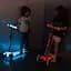 Самокат детский Micro Maxi Deluxe Glow LED Plus 3-колесный красная аура (MMD379) - миниатюра 9