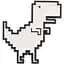 Значок Мем Динозавр Гугл Google Dinosaur 3 см P MEM 06 - мініатюра 1