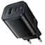 СЗУ Borofone BAS85A Star PD30W+QC3.0 (1USB-A/1C) Black - миниатюра 4