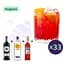 Коктейль Negroni (набор ингредиентов) х33 на основе Martini - миниатюра 1