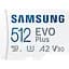 Карта пам’яті MICRO SDXC EVO+ 512GB V30 W/A MB-MC512SA/EU SAMSUNG - мініатюра 2