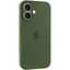 Чехол Epik Silicone Case Full Camera Protective (AA) для Apple iPhone 16 Plus (6.7) Зеленый / Dark Olive - миниатюра 1