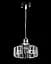 Стельова люстра E27 Splendid Ray L7396/1 (CR), 1 лампа, хром, білий, регульована висота 27-55 см - мініатюра 1