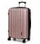 Валіза полікарбонат середній (M) Airtex 623 70л 66x42x26см Рожеве золото (Rose gold) - мініатюра 1