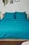 Підковдра Moon&Star Satin Stripe Turkish Blue Полуторна 143x210 см - мініатюра 3