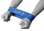 Гумка для фітнесу PowerPlay 4114 Mini Power Band Medium 1 мм Синя (7.5 кг) (PP_4114_Blue_Medium) - мініатюра 5