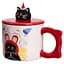 Чашка фарфоровая Kitten's Birthday 400 мл красный FM-24D - миниатюра 4