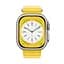 Ремінець силіконовий Hoco iWatch WA12 marine double buckle 38/ 40/ 41 mm жовтий - мініатюра 5