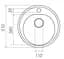 Кухонная мойка Platinum 510 LUNA (SP000025065) - миниатюра 5