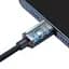 Кабель быстрой зарядки Baseus Crystal Shine 20W с разъемом Type-C to Lightning - миниатюра 4